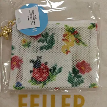 페일러 하이디 메쉬 파우치 화이트 미니