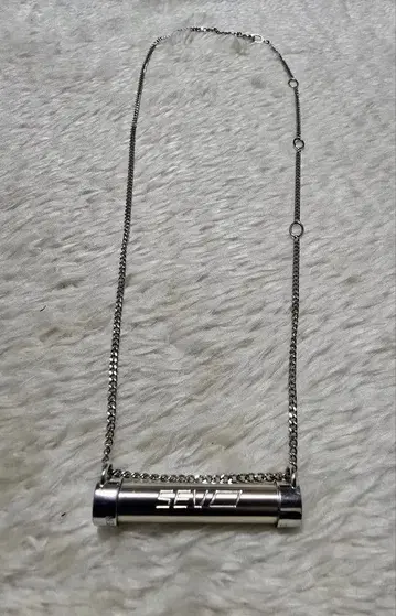 SEV 메탈 레일 Si 체인 목걸이