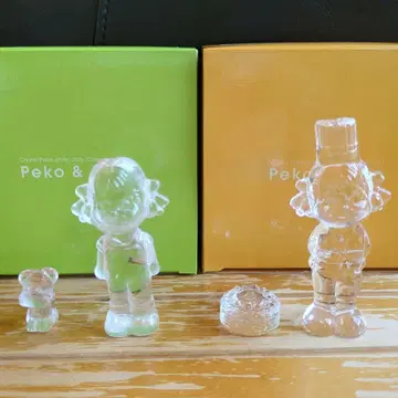 페코짱 미니 크리스탈 피규어 세트