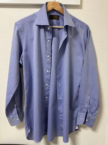 Maker's Shirt 가마쿠라 셔츠 200번수 블루 와이셔츠