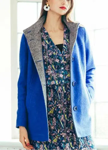 CIVAS 후드 부착 코트