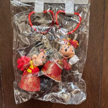 미키 미니 키링 2개 세트