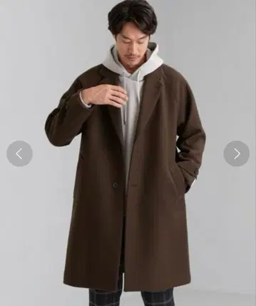 새상품 그린 라벨 릴랙싱 FAbRICA 캐시미어 체스터 코트