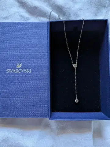 Swarovski 크리스탈 롱 목걸이