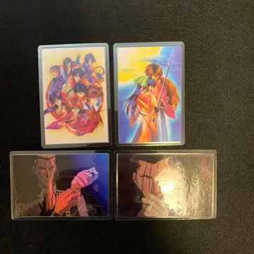 바람의 검심 라미네이티드 카드 애니메이트 당시물