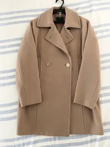 TOMORROWLAND 베이지 피 코트 36 사이즈