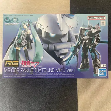 RG MS-06S ZAKUII [HATSUNE MIKU Ver.]