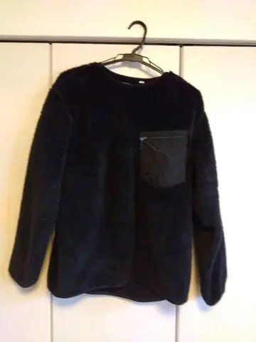 Engineered Garments 블랙 플리스 자켓 M