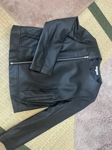 THE SHOP TK 페이크 가죽 자켓