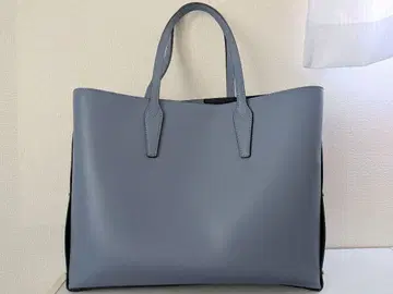 라이트 블루 가죽 토트백 MARCO BIANCHINI