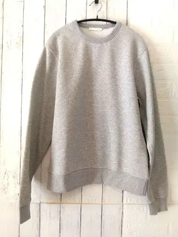 자라 그레이 크루넥 맨투맨 트레이닝복 ZARA