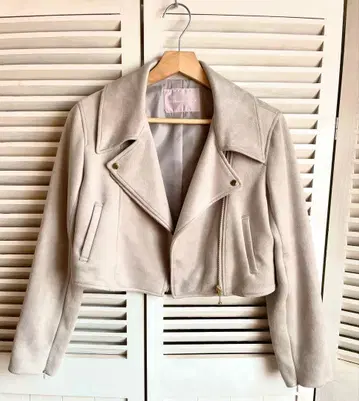 31 Sons de mode 페이크 스웨이드 라이더 자켓