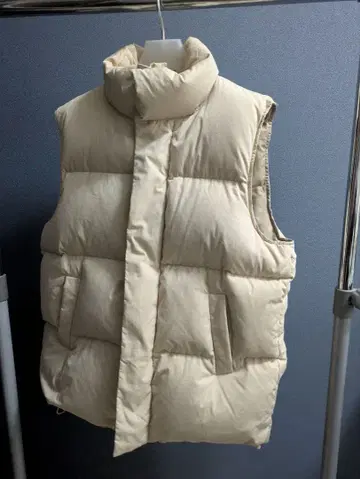 Ray Beams 오버 사이즈 다운 베스트 화이트