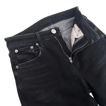 RED CARD TOKYO 462303M 테이퍼드 블랙 데님 팬츠 23