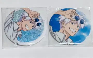 주술회전 세가 럭키 쿠지 고죠 사토루 캔뱃지 세트