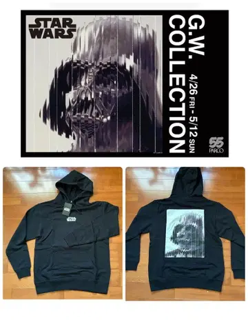 [ 새상품 ] PARCO STAR WARS 다스 베이더 후디 한정품