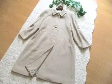 FIORE 고급 캐시미어 100% 플레어 롱 코트 컨디션 최상