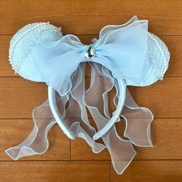 디즈니 마법의 인어의 섬 24주년 미니 머리띠