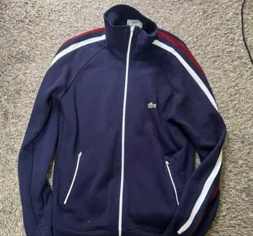 Lacoste 네이비 트랙 자켓 빈티지