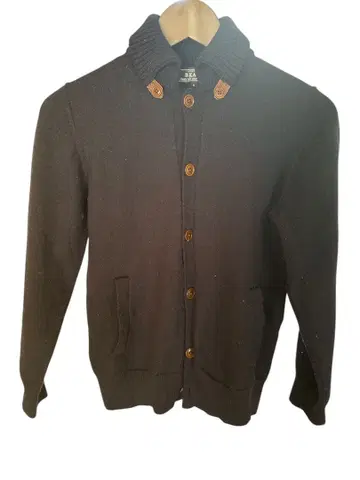 BEAMS 다크 브라운 가디건 S 사이즈