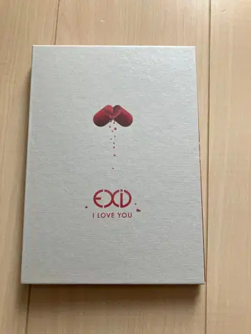 EXID 싱글 - I Love You CD 트레이딩 카드 없음