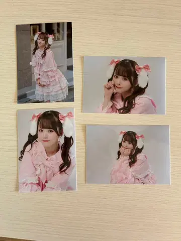 미요시 유키 생일 브로마이드 세트 4장