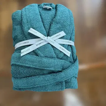 COTTONREUS 터콰이즈 목욕 가운