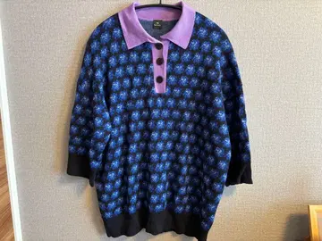 PS 폴 스미스 니트 피케 셔츠 스웨터 긴팔