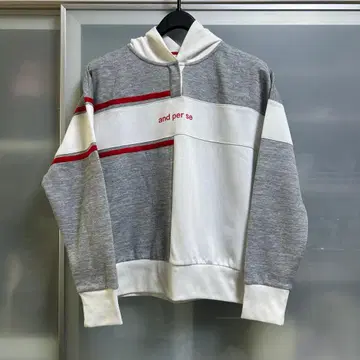 and per se 후드 부착 맨투맨