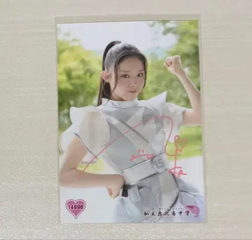 츄온A 사인 브로마이드 카자미 와카 시리츠 에비스 중학교 에비츄