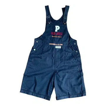 [ 새상품급 ] PINK HOUSE 핑크하우스 블랙 오버롤 면100%