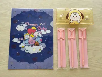 BTS BT21 문구 세트