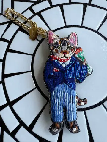 tamao world 타마오월드 고양이 백참 키링