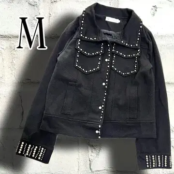 [새상품급] 펄 스터드 자켓 M 버블 Y2K 한국 스타일 빈티지