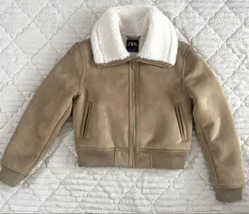 ZARA 리브 더블 페이스 자켓 S 사이즈