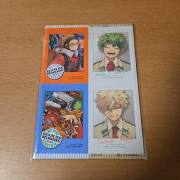 히로아카 최강 점프 부록 스티커 엽서 2024년 9월