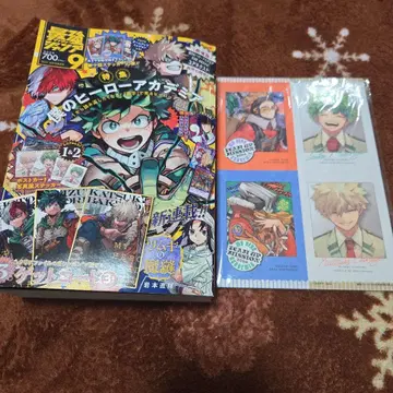 최강 점프 스티커 엽서 세트 히로아카