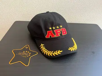 afb 블랙 자수 캡