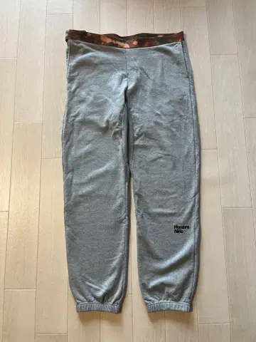 옴브레니뇨 스웨트 팬츠 그레이 XL