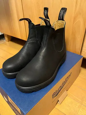 새상품 Blundstone 558 사이드 고어 부츠 블랙 사이즈 4