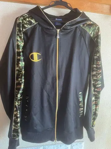 챔피언 애슬레틱 저지 블랙/카모플라쥬