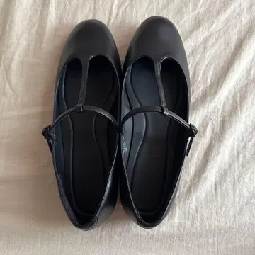 유니클로C T스트랩 발레 슈즈 25.0cm