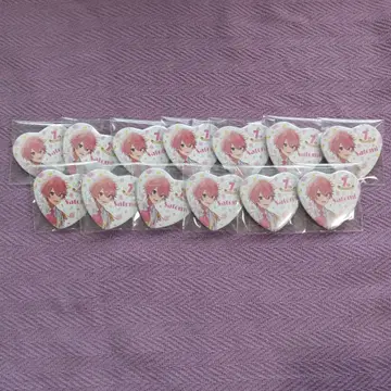 스토푸리 사토미군 7주년 하트 캔뱃지