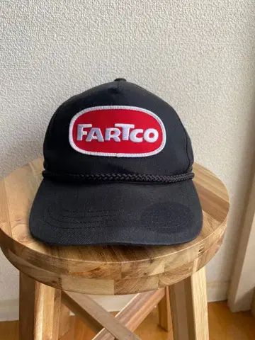 FARTCO 블랙 워크캡