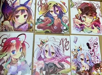 노 게임 노 라이프 제로 극장판 구매 혜택 색지