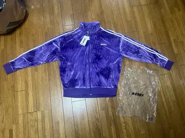 널디 NERDY 남성용 트랙 자켓 벨로아 L 사이즈 미사용 새상품