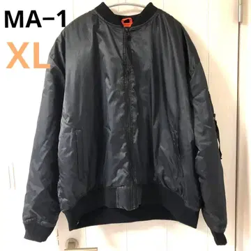 블랙 MA-1 플라이트 자켓