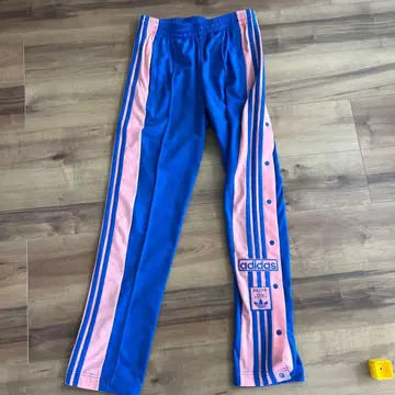adidas 트랙 팬츠 파랑/핑크