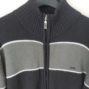 90s 00s VANS 드라이버 니트 니트 가디건 보더