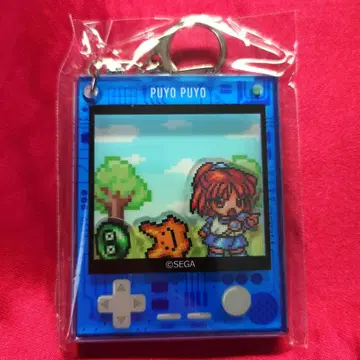 뿌요뿌요 PARCO 바스락 아크릴 키링 아루루 카방클